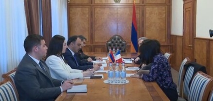 Ֆրանսիան պատրաստակամ է աջակցելու ՆԳ նախարարությանը․ Վահե Ղազարյանն ընդունել է Ֆրանսիայի դեսպանին