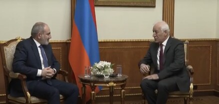Վարչապետ Նիկոլ Փաշինյանը հանդիպում է ունեցել նախագահ Վահագն Խաչատուրյանի հետ
