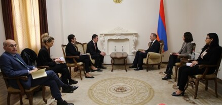 ԱԽ քարտուղար Արմեն Գրիգորյանն ընդունել է ԵԱՀԿ Մինսկի խմբի ֆրանսիացի համանախագահին
