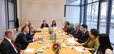 Ալեն Սիմոնյանը Գերմանիայում բարձրաձայնել է Ադրբեջանի դեմ պատժամիջոցների կիրառման անհրաժեշտության մասին