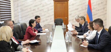 Ժաննա Անդրեասյանն ընդունել է Ղազախստանի դեսպանին