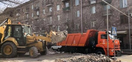 «Մերգելյան» զբոսայգու շինությունները ապամոնտաժվում և շինաղբից մաքրվում են
