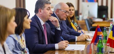 Գնել Սանոսյանն ընդունել է Քիշնևի քաղաքապետի պատվիրակությանը