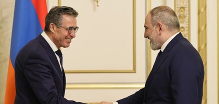 Փաշինյանն ընդունել է ՆԱՏՕ-ի նախկին գլխավոր քարտուղարին