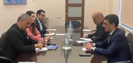 Արցախի ԱԳ նախարարը հանդիպել է Հայաստանում գտնվող Եվրախորհրդարանի պատգամավորին