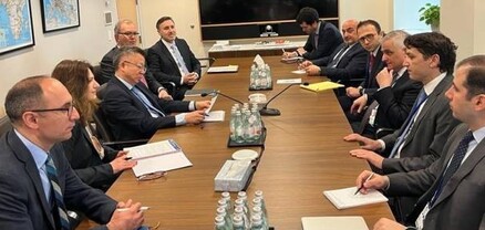 Հայկական պատվիրակությունը հանդիպել է ԱՄՀ, ՄՖԿ և ՀԲ պաշտոնյաների հետ