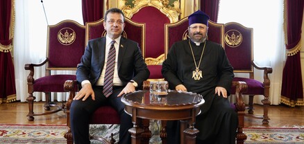 Ստամբուլի քաղաքապետն այցելել է Պոլսո Հայոց պատրիարքարան