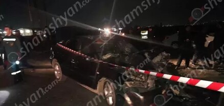 Արարատի մարզում բախվել են Mazda-ն ու VAZ 2104-ը, կա զոհ. shamshyan.com