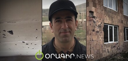 Սեպտեմբերյան դեպքերից հետո Կութի հրետակոծված, կիսավեր գյուղապետարանը վերանորոգվում է