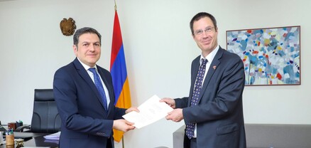 Ավստրիայի նորանշանակ դեսպանն իր հավատարմագրերի պատճենն է հանձնել ՀՀ ԱԳ նախարարի տեղակալին