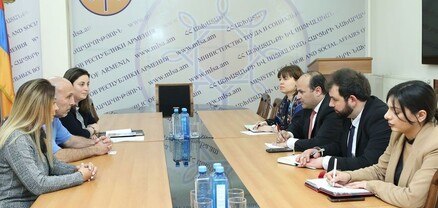 Քննարկվել են երեխաների իրավունքների պաշտպանության ոլորտում համագործակցությանն առնչվող մի շարք հարցեր