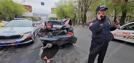 Շղթայական ավտովթար Կիևյան փողոցում․ վիրավորներից մեկը հղի կին է․ shamshyan.com