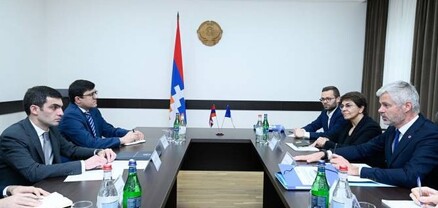 Արցախի ԱԳ նախարարն ու Օվերնյ-Ռոն-Ալպ շրջանի նախագահը քննարկել են Արցախի շուրջ ստեղծված իրավիճակը