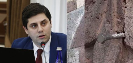 Ամանորի զարդերի ապամոնտաժումից հետո Հանրապետության Հրապարակի շենքերի բաց անցքերը փակվել են. փոխքաղաքապետ