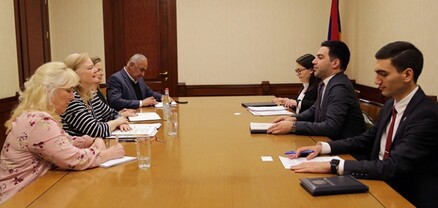 Ռուստամ Բադասյանն ընդունել է ԱՄՆ պետքարտուղարության միջազգային անվտանգության և զենքի չտարածման հարցերով առաջին փոխտեղակալին