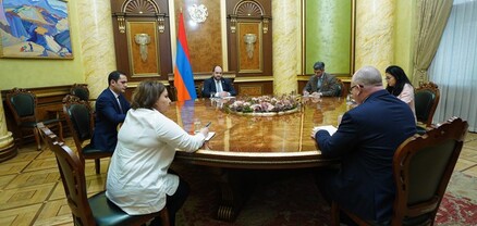 Արայիկ Հարությունյանն ընդունել է Միջազգային հանրապետական ինստիտուտի հայաստանյան գրասենյակի ղեկավարին