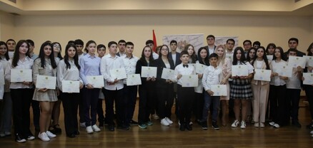 Դպրոցականների հանրապետական առարկայական օլիմպիադաների հաղթողները պարգևատրվել են 1-ին կարգի դիպլոմներով
