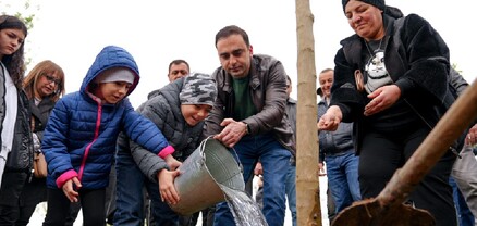 «Եռաբլուր» զինվորական պանթեոնի տարածքում հիմնվել է Արցախյան պատերազմների զոհերի հիշատակին նվիրված անտառպուրակ