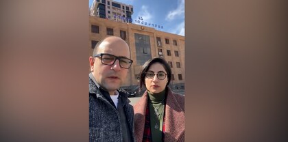 Ալեն Սիմոնյանն իր թիկնապահներին հրահանգել է գետին տապալել իրեն դավաճան ասած քաղաքացուն