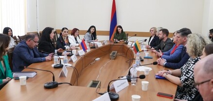 Լիտվայի Սեյմի պատվիրակությունը հյուրընկալվել է Աշխատանքի և սոցիալական հարցերի մշտական հանձնաժողովում