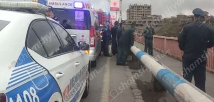 Տղամարդն անցել է Դավիթաշենի կամրջի վտանգավոր եզրագիծն ու սպառնալիքներ հնչեցնում․ shamshyan.com
