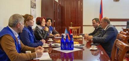 Պարենի ծրագրի պատասխանատուները Տավուշում ծանոթացել են ծրագրերի ընթացքին