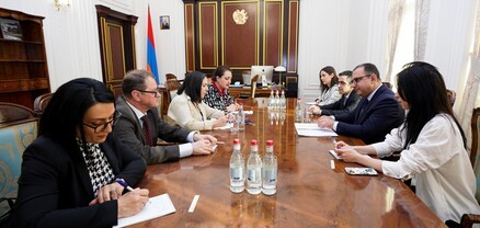 Տիգրան Խաչատրյանն ընդունել է Աշխատանքի միջազգային կազմակերպության ներկայացուցիչներին