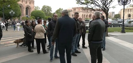 Ֆիրդուսիի բնակիչների բողոքի ակցիան կառավարության դիմաց․ ՈւՂԻՂ