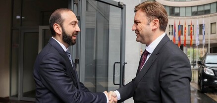 Մեկնարկել է Արարատ Միրզոյանի և ԵԱՀԿ գործող նախագահ Բույար Օսմանիի առանձնազրույցը