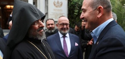 Թուրքիայի ներքին գործերի նախարարն այցելել է Պոլսի Հայոց պատրիարքին