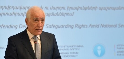 Ժողովրդավարությունը ենթադրում է խաղաղություն, և Հայաստանը հաստատակամորեն շարժվում է դեպի ժողովրդավարություն և դեպի խաղաղություն․ ՀՀ նախագահ