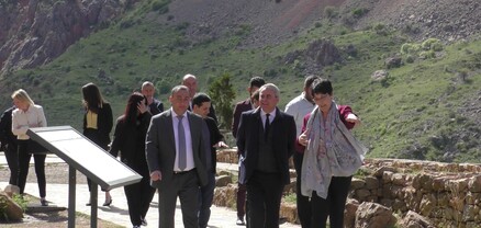 Օ-դը-Ֆրանս շրջանային խորհրդի նախագահի գլխավորած պատվիրակությունը Վայոց ձորում էր