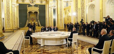 Փաշինյան-Պուտին-Ալիև եռակողմ հանդիպումը տևել է մոտ 20 րոպե