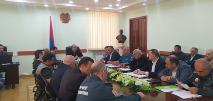 Տավուշի մարզպետարանում անց է կացվել շտաբային ուսումնավարժություն