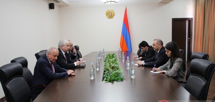 ԱԽ քարտուղարը հանդիպել է ԵԱՀԿ Մինսկի խմբի ՌԴ համանախագահի հետ