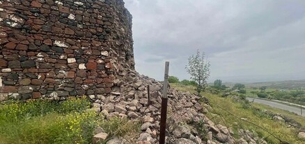 Մասնակի փլուզվել է «Դաշտադեմ Ամրոց» պատմամշակութային արգելոցի պարսպի հատվածը