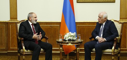 Վարչապետ Փաշինյանը հանդիպում է ունեցել նախագահ Խաչատուրյանի հետ