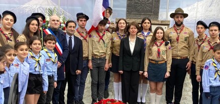Ֆրանսիայում ՀՀ դեսպանը մասնակցել է Հայոց ցեղասպանության 108-րդ տարելիցին նվիրված հիշատակի արարողությանը