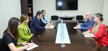 ԱԳ նախարարի տեղակալը հանդիպել է ԵԽԽՎ զեկուցող Փոլ Գավանի հետ
