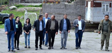 Սյունիքի մարզպետն այցելել է Տեղ համայնքի Խոզնավար գյուղ