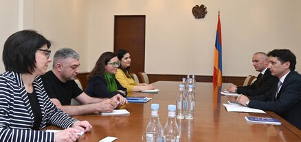 Ֆինանսների նախարարն ընդունել է Հայաստանում ՄԱԿ-ի մանկական հիմնադրամի ներկայացուցչին