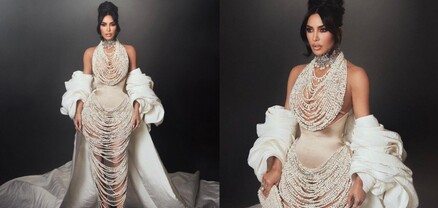 Քիմ Քարդաշյանը Met Gala 2023-ին ներկայացել է 50000 մարգարիտներով պատված ցնցող զգեստով