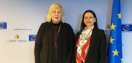 Պաշտպան Անահիտ Մանասյանը հանդիպել է ԵԽ մարդու իրավունքների հանձնակատար Դունյա Միյատովիչին