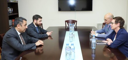ԱԳ փոխնախարարներն ու Ֆրանսիայի դեսպանը մտքեր են փոխանակել Հայաստանի և Ադրբեջանի հարաբերություններից