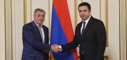 Ալեն Սիմոնյանն ընդունել է Վրաստանի խորհրդարանի պատվիրակությանը