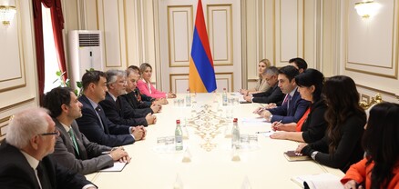 Ալեն Սիմոնյանն ընդունել է Արգենտինա-Հայաստան բարեկամական խմբի պատվիրակությանը