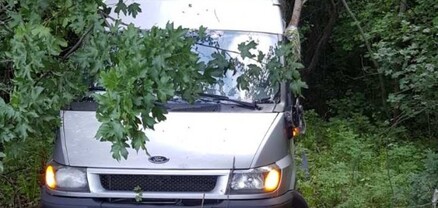 Տաթևի վանքին հարակից տարածքում «Ford»-ը դուրս է եկել ճանապարհի երթևեկելի հատվածից, սահել ձորը և բախվել ծառին