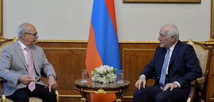 Նախագահ Վահագն Խաչատուրյանն ընդունել է ՀԲԸՄ AGBU-Silicon Valley մասնաճյուղի նախագահ Երվանդ Զորյանին