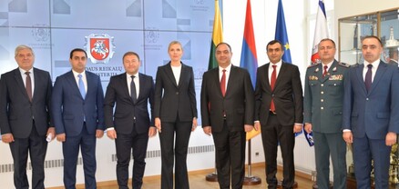 Վահե Ղազարյանը Լիտվայի պաշտոնակցի հետ քննարկել է համագործակցության հնարավոր ուղղությունները
