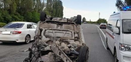 Երևան-Սևան ճանապարհին մեքենան գլխիվայր շրջվել է․ վարորդը հոսպիտալացվել է